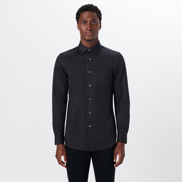 Men’s Bugatchi Long Sleeve a Button Up Dress shirt.  Size XXL - Picture 1 of 7